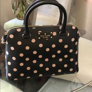 Kate spade poka dot purse